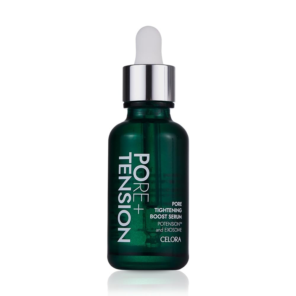 CELORABY Potension Pore Tightening Boost Serum – Advanced Korean Skincare Pore Minimizer with Exosome Technology, Targets Excess Sebum & Impurities (1.01 fl.oz)