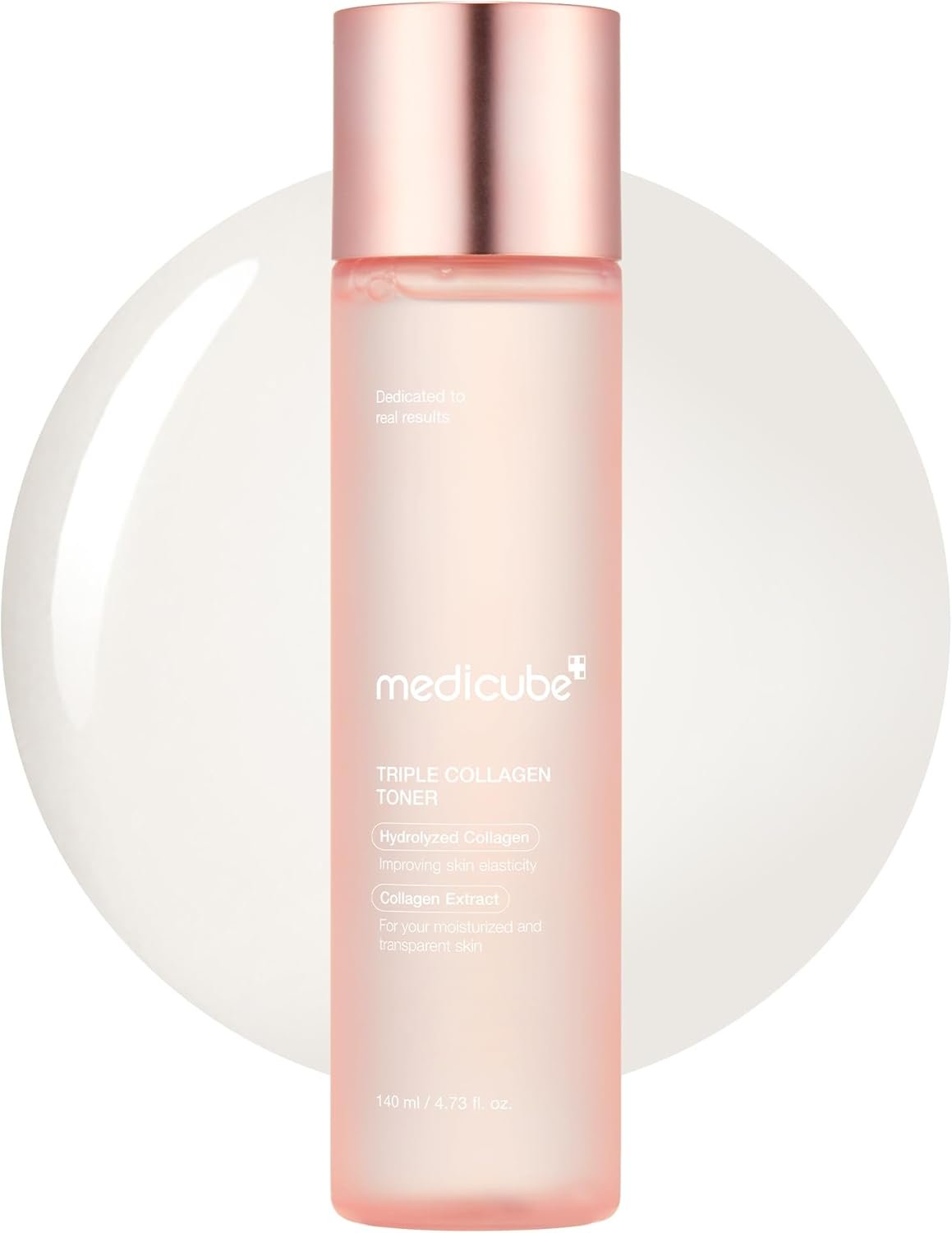 Medicube Triple Collagen Toner – Hydrolyzed, Atelo, & Soluble Collagen for Deep Hydration & Plump Skin – Fast-Absorbing Formula for All-Day Suppleness, Korean Skincare (4.73 fl.oz.)
