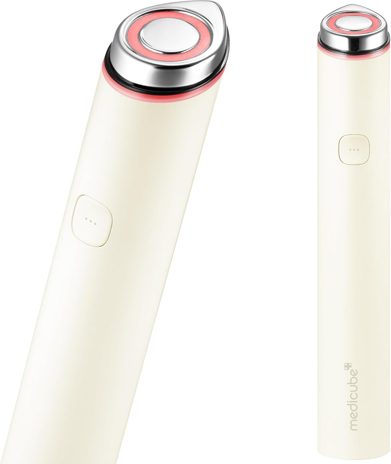 medicube Booster Pro Mini Plus | Facial Device for Radiance, Calming, and Elasticity | Red, Blue, Purple 3-Mode | Portable Korean Skincare Device, At Home Care | Beige