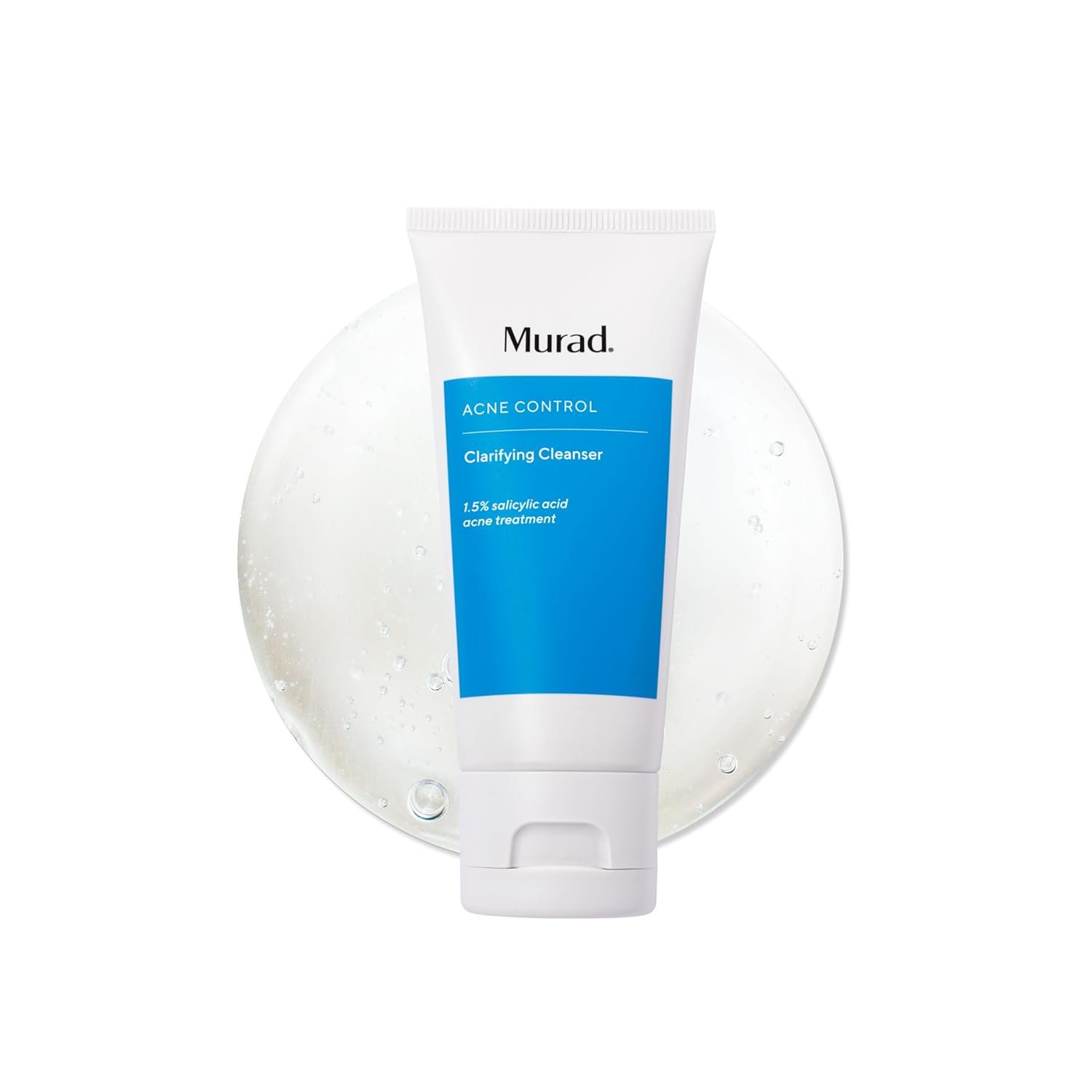 Murad Acne Control Clarifying Cleanser – Salicylic Acid & Green Tea Formula for Acne, Deep Pore Cleansing, Oil Control & Breakout Prevention for Clear, Balanced, Healthy-Looking Skin