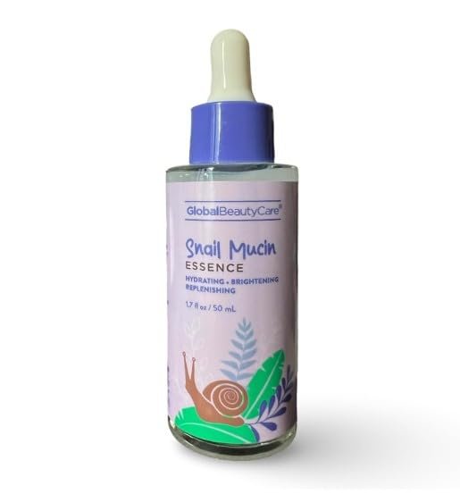 Snail Mucin Essence, Skin Boosting Formula, Supports Skin Barrier, Hydrating and Brightening, 1.7 Fl Oz.