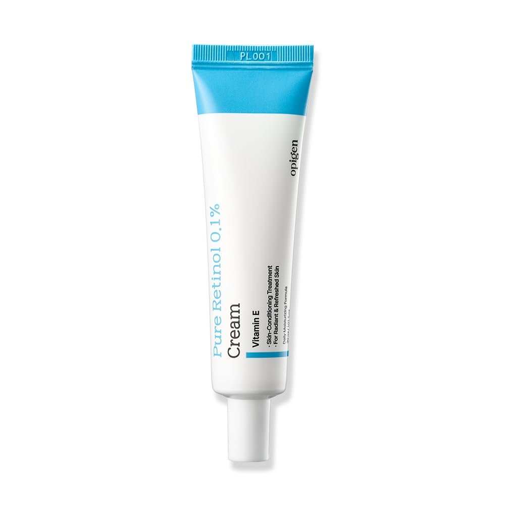 Pure Retinol 0.1% Cream with Panthenol & Vitamin E Anti-Aging Moisturizer | Helps Improve Skin Texture & Fine Lines 1.01 fl oz Korean Skin Care