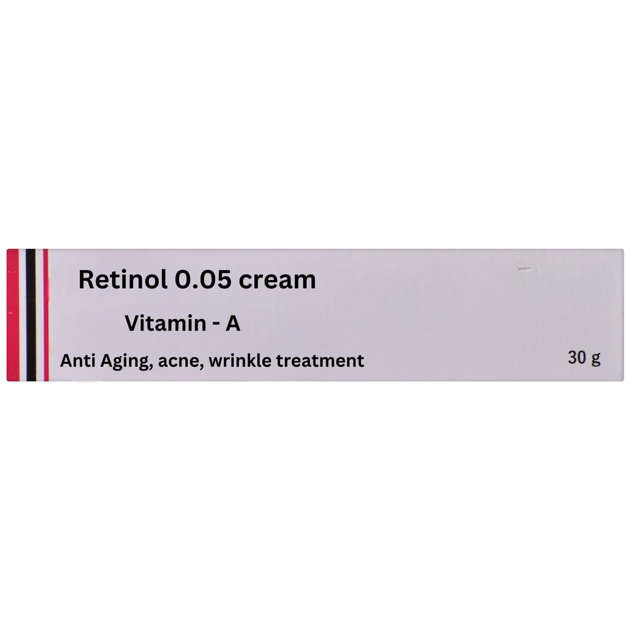 Retinol Cream 0.05 Vitamin A Repairs Fine Lines & Wrinkles, Scar Treatment, Age and Sun Spots, Anti-Aging Formula, 30g
