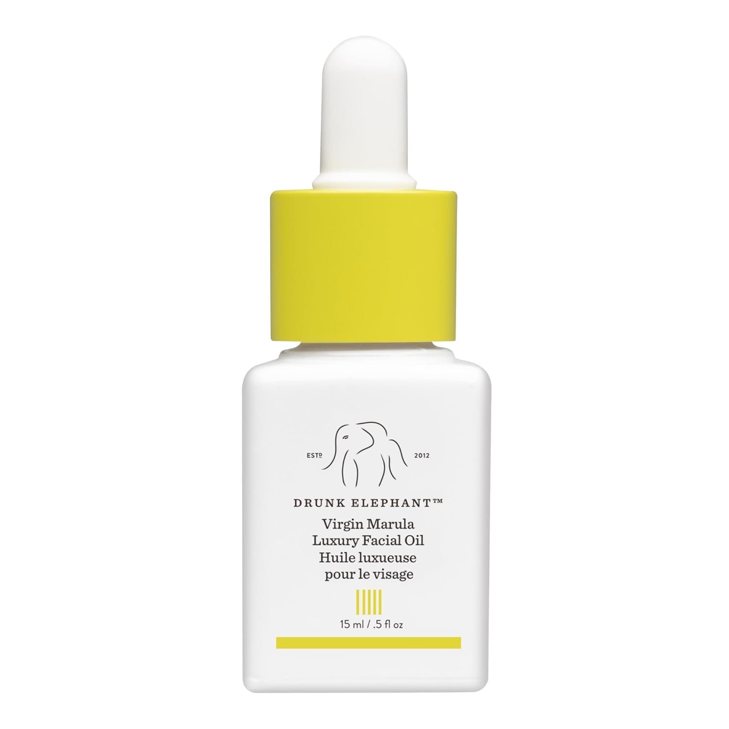 Drunk Elephant Virgin Marula Luxury Facial Oil – Face Oil – Clean Clinical Skincare – Cruelty-Free – Dermatologist-Tested – Free of Essential Oils, Silicones, and Fragrance