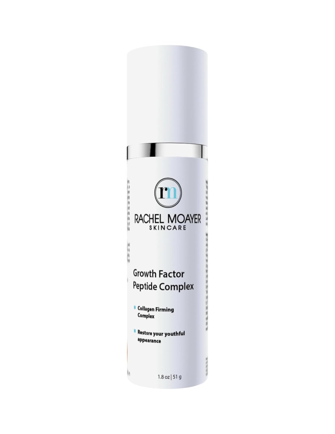 Rachel Moayer Growth Factor Peptide Complex for Face, Anti Aging, for Women, Collagen and Peptide Rich, Helps Restore Appearance of Youthful Skin