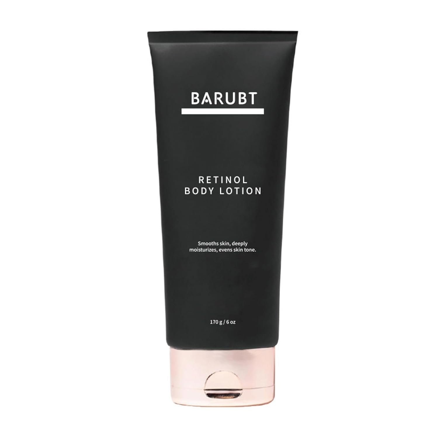 Retinol Body Lotion 170g – Firming Body Cream for Crepey Skin, Stretch Marks & Sun-Damaged Skin – Intensely Moisturizes Dry Skin on the Neck, Arms, Body (black（no Silicone Brush）)