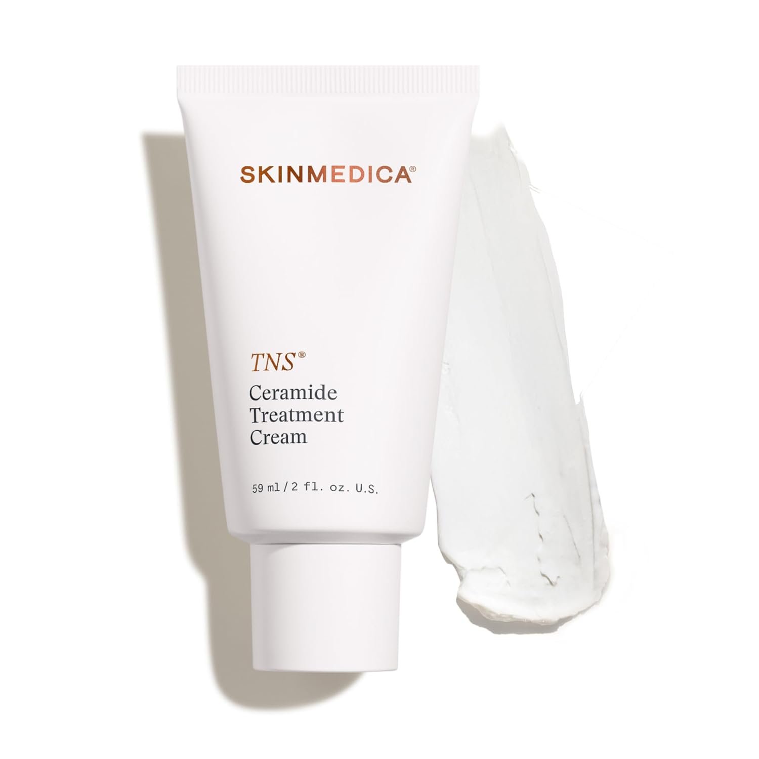 SkinMedica TNS Ceramide Treatment Facial Cream – Hydrating Facial Moisturizer with Peptides & Ceramide Technology to Help Restore Skin’s Moisture Balance & Barrier (2 Oz)