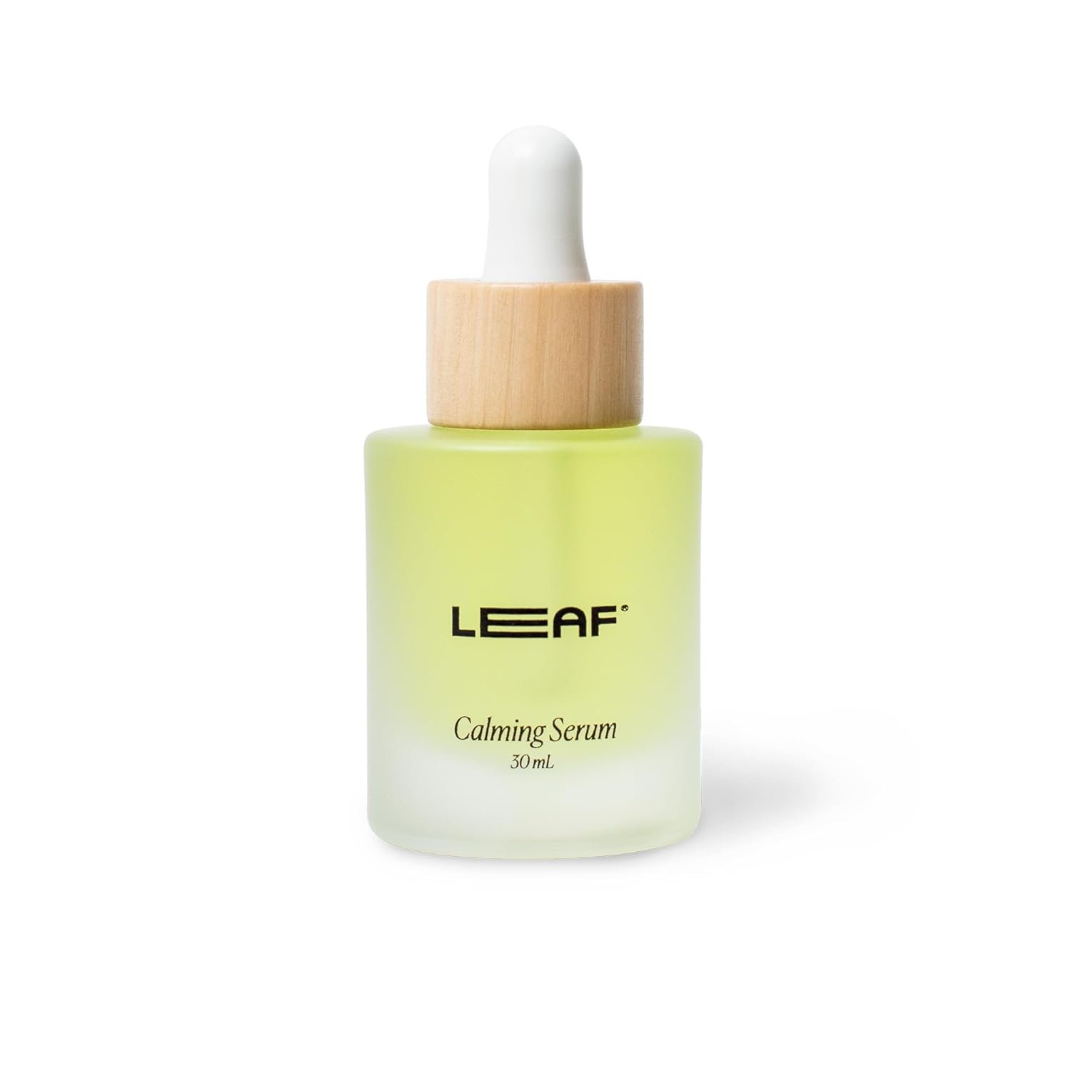 Leaf Shave | Leaf Calming Serum with Reusable Dropper – All-Natural Facial Oil to Soothe Irritation, Hydrate Skin, and Reduce Redness, Post-Dermaplaning Moisturizer – 1 fl oz
