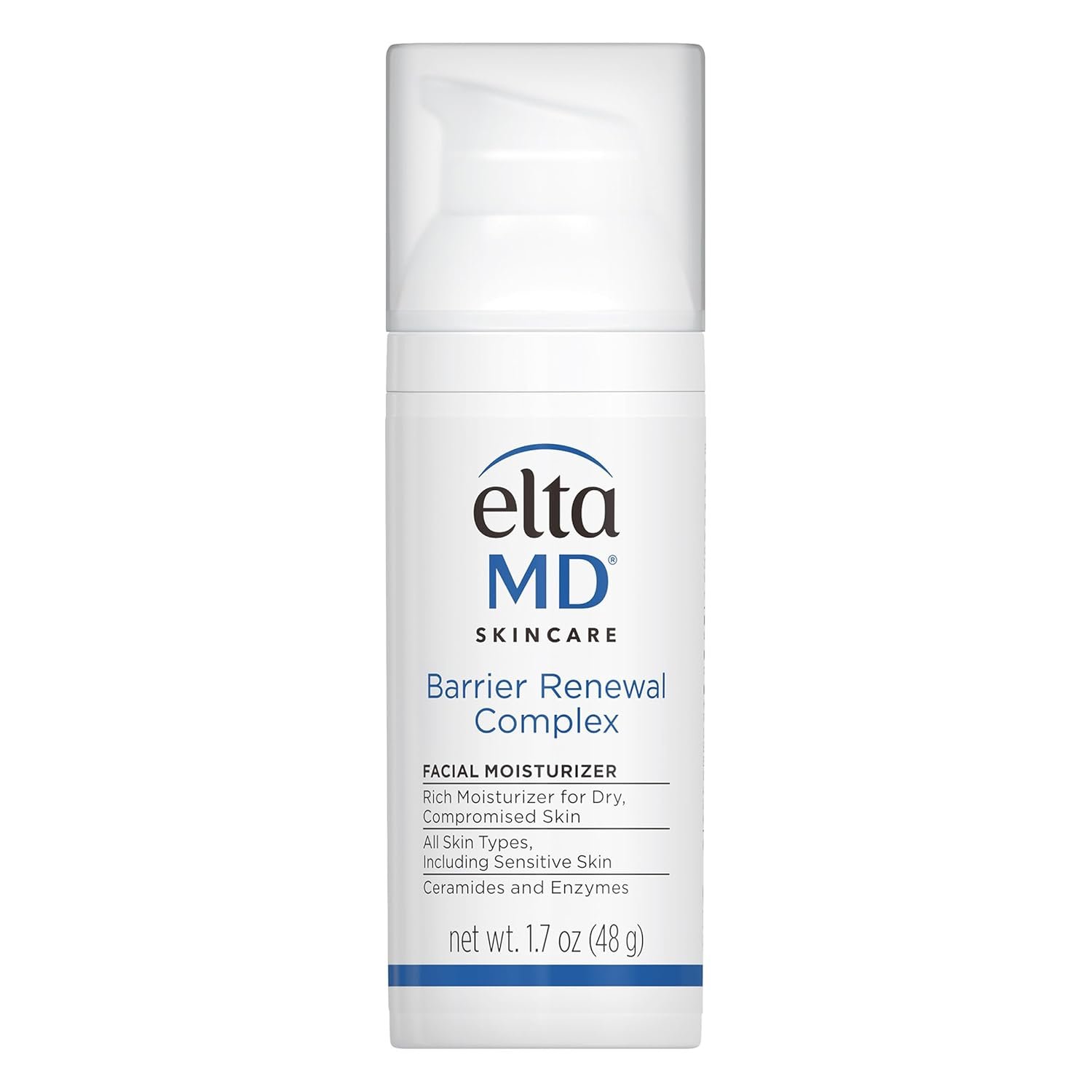 EltaMD Barrier Renewal Complex Face Moisturizer for Dry Skin, Hydrating Moisturizer for Dry, Compromised, and Sensitive Skin Types