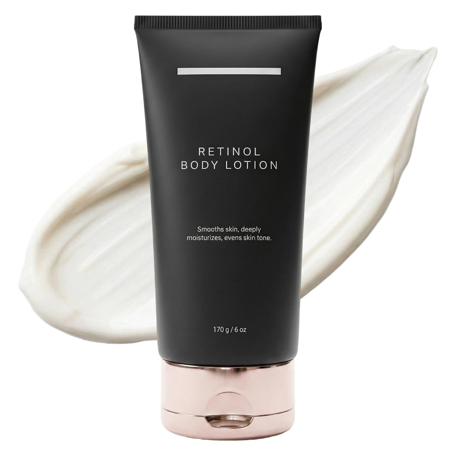 Retinol Body Lotion for Women 170g/6oz – Firming Retinol Body Cream & Neck Cream – Smooths, Deeply Moisturizes & Evens Skin Tone – Hydrating Body Retinol Lotion for Crepey Skin