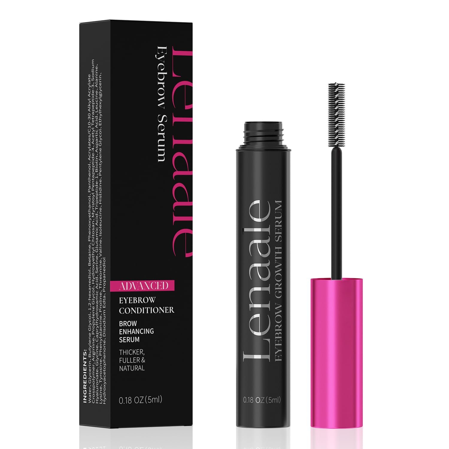 Eyebrow Growth Serum Advanced Eyebrow Serum for Women Eye Brow Serum for Growth Thicker, Fuller, Naturally Beautiful Brows – 5mL