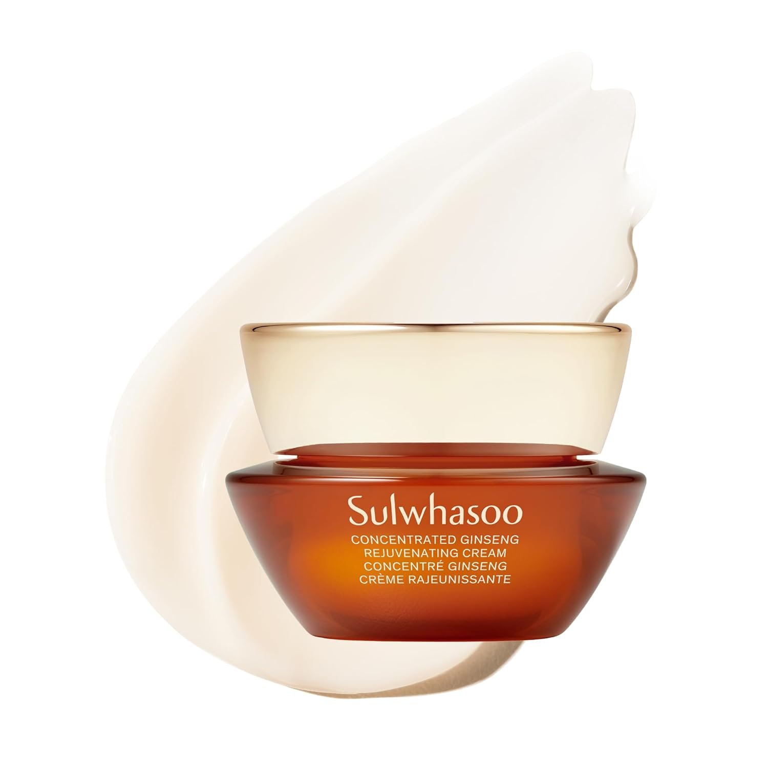 Sulwhasoo Concentrated Ginseng Rejuvenating Cream- Korean Ginseng & Peptide Anti-Aging Moisturizer with Vitamin C Derivative & Squalane for Wrinkles & Deep Hydration