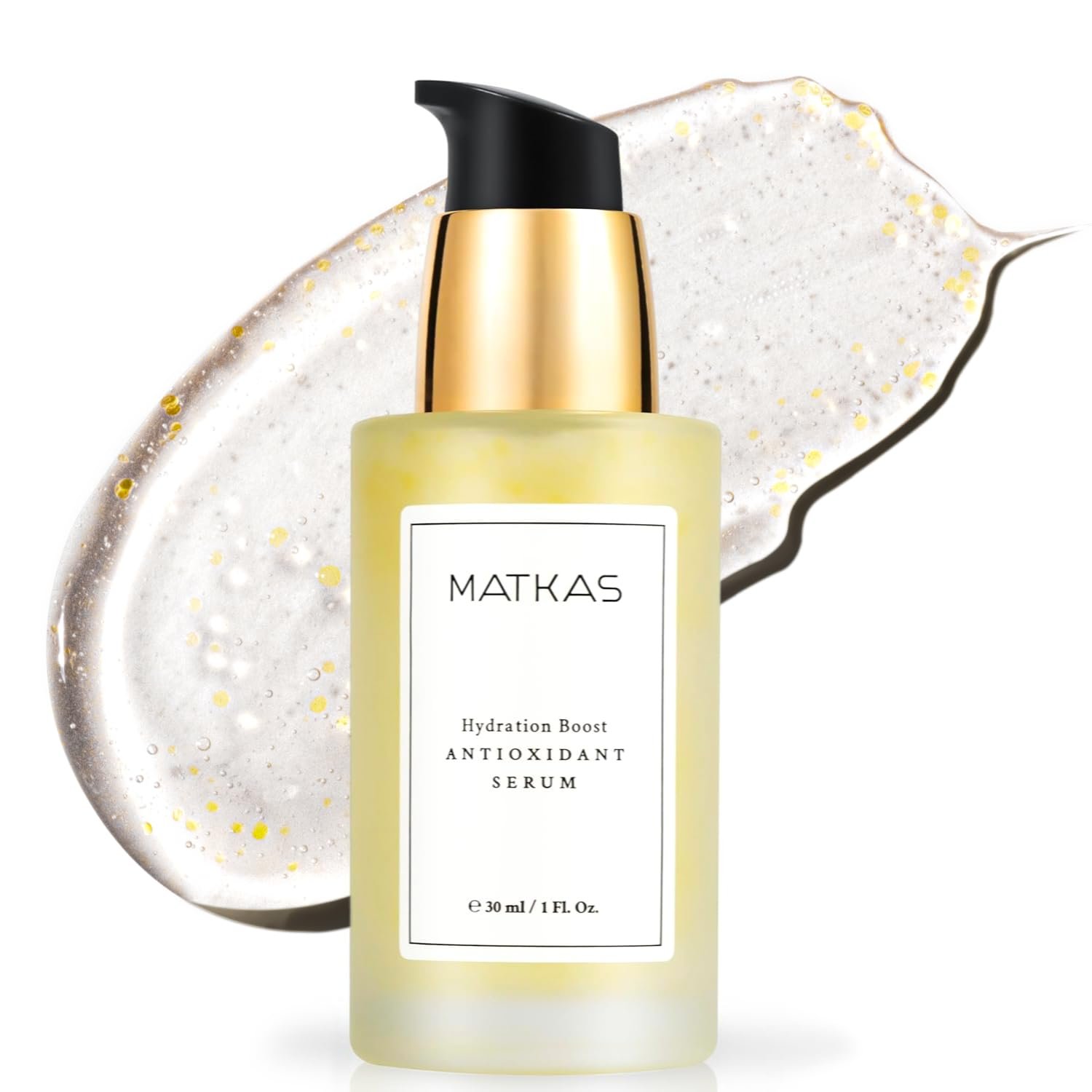 MATKAS Korean Antioxidant Centella Niacinamide Serum 1 Fl. Oz. – Niacinamide Serum for Face with Hyaluronic Acid, Korean Skincare for Dark Spots, Centella Ampoule Redness Corrector for Face