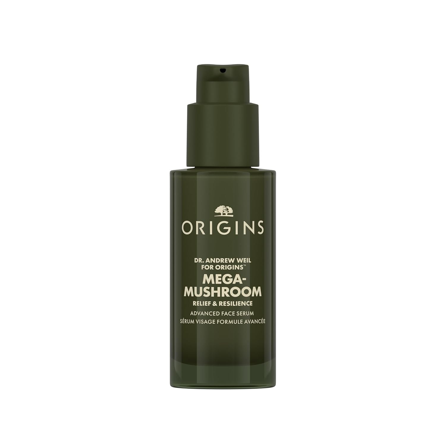 Origins Mega-Mushroom Advanced Face Serum | Reduces Visible Redness & Strengthens Skin’s Barrier | With Reishi Mushroom, 1.7 Fl Oz