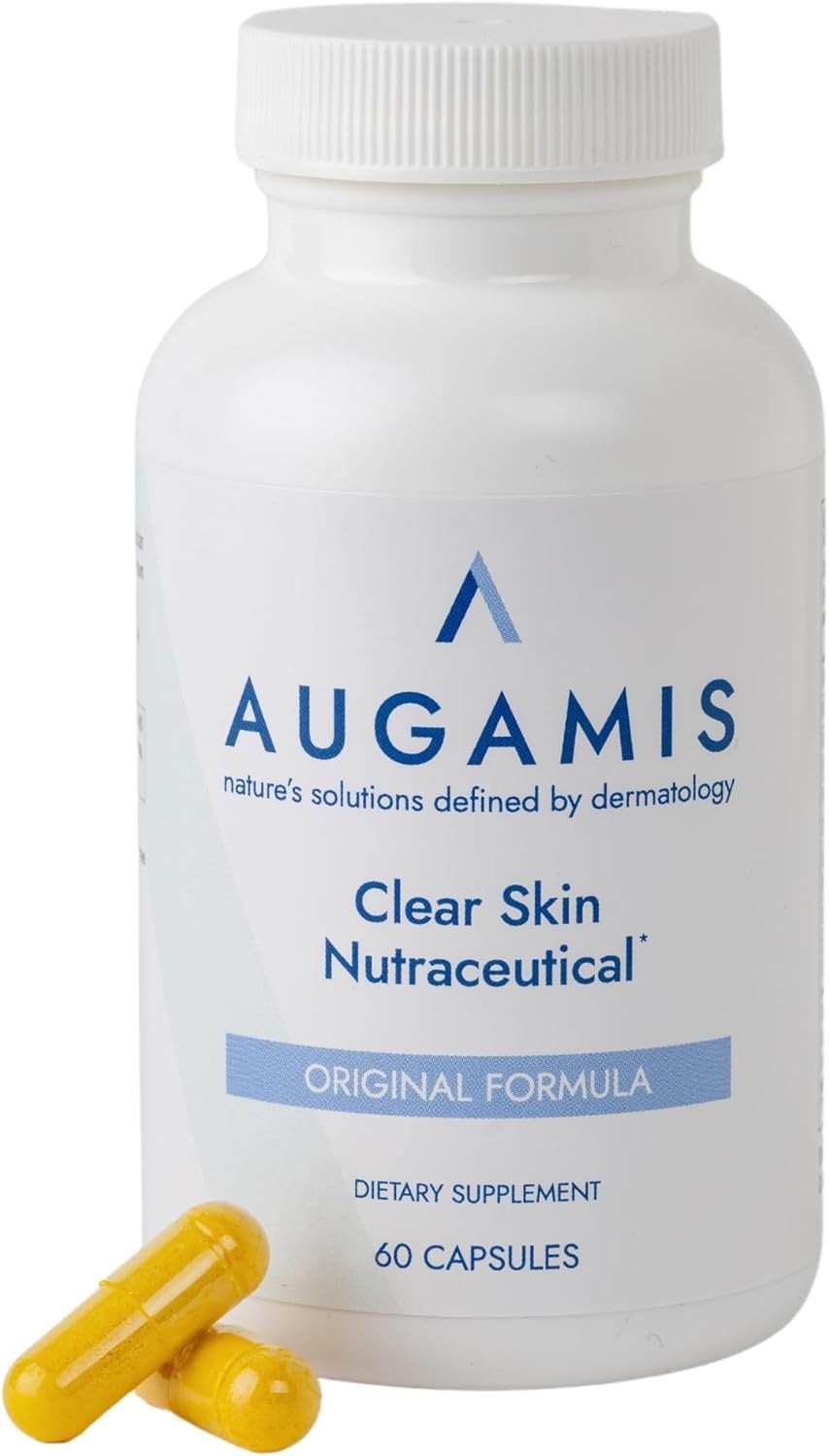 Hormonal Acne Treatment for Women – DIM-Free Clear Skin Supplement for Face & Body – Supports Nodular & Cystic Acne Relief and Rosacea Care for Teens & Adults (60 Pills, 485mg)