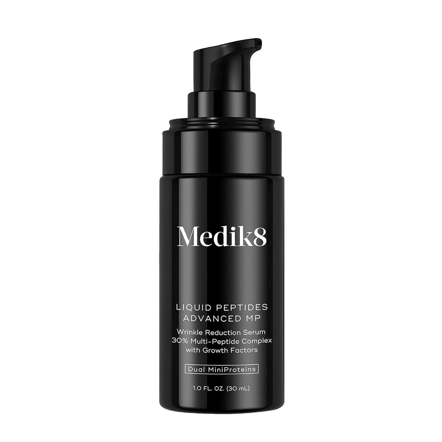 Medik8 Liquid Peptides Advanced MP – Peptide Serum – Face Serum for Wrinkle Reduction – Hydrating and Supports Collagen, Hyaluronic Acid – 1 oz.