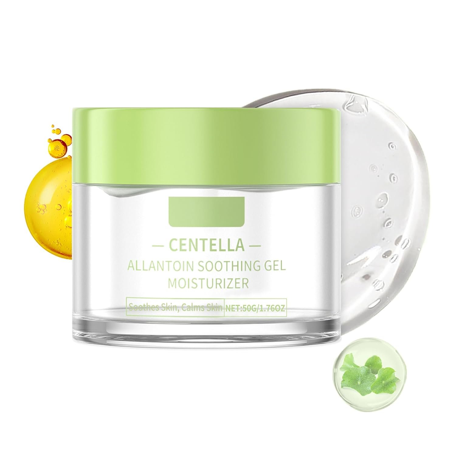 Centella Soothing Gel, Deep Hydrating, Botanic Ingredients with Centella Asiatica – Face Moisturizer for Skin Barrier Repair, Firm Skin, Face Moisturizing & Nourishing for Women Girls