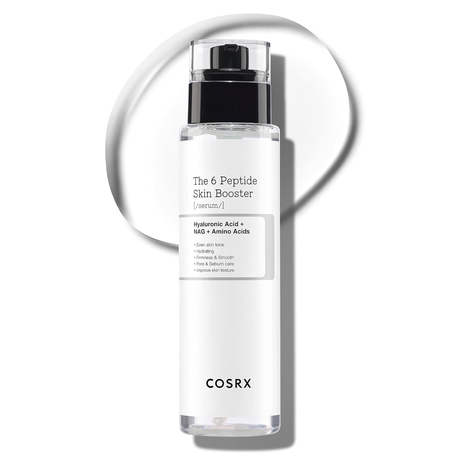 COSRX 6X Peptide Collagen Skin Booster Toner Serum for Dull & Uneven Skin, Preps Skin with Copper Peptides, GHK-Cu, Skin Renewal Boosting Facial Essence, Korean Skin Care, 5.07 oz, Mothers Day Gifts