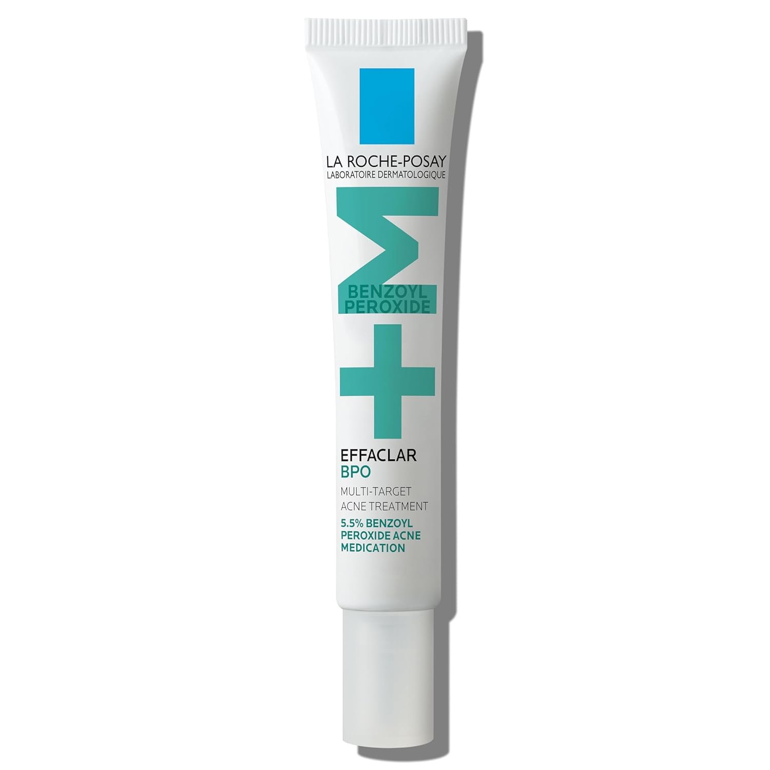 La Roche-Posay Effaclar BPO Multi-Target Acne Treatment with 5.5% Micronized Benzoyl Peroxide, Acne Cream for Face, Targets Oily Skin, Blackheads & Prevents Pimples, Dermatologist Recommended, 20ml