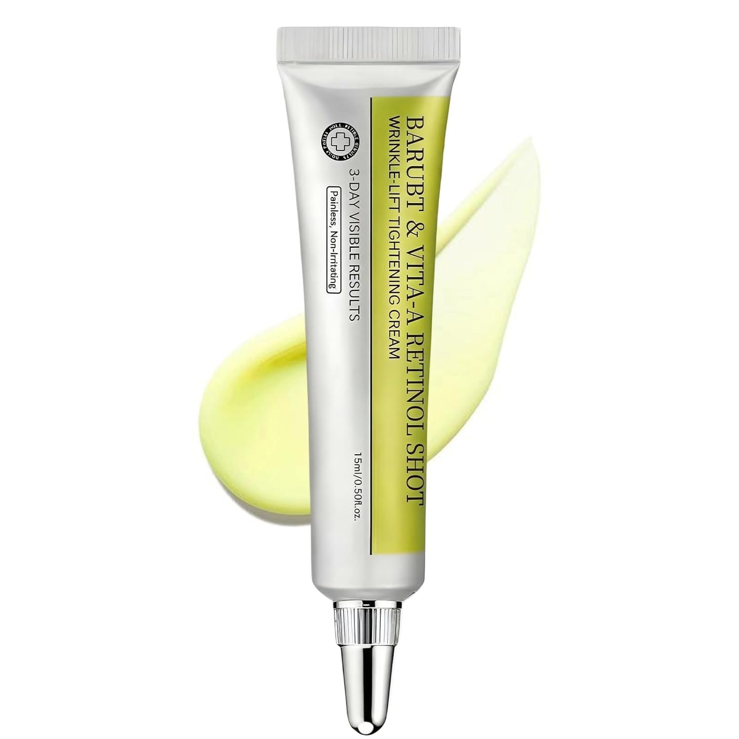 Retinol Shot Tightening Booster Serum for Face – Hydrating Essence with Retinal 0.1% & Panthenol 1% to Minimize Pores & Reduce The Appearance of Wrinkles, Firming Facial, 15ml/0.5fl.oz.