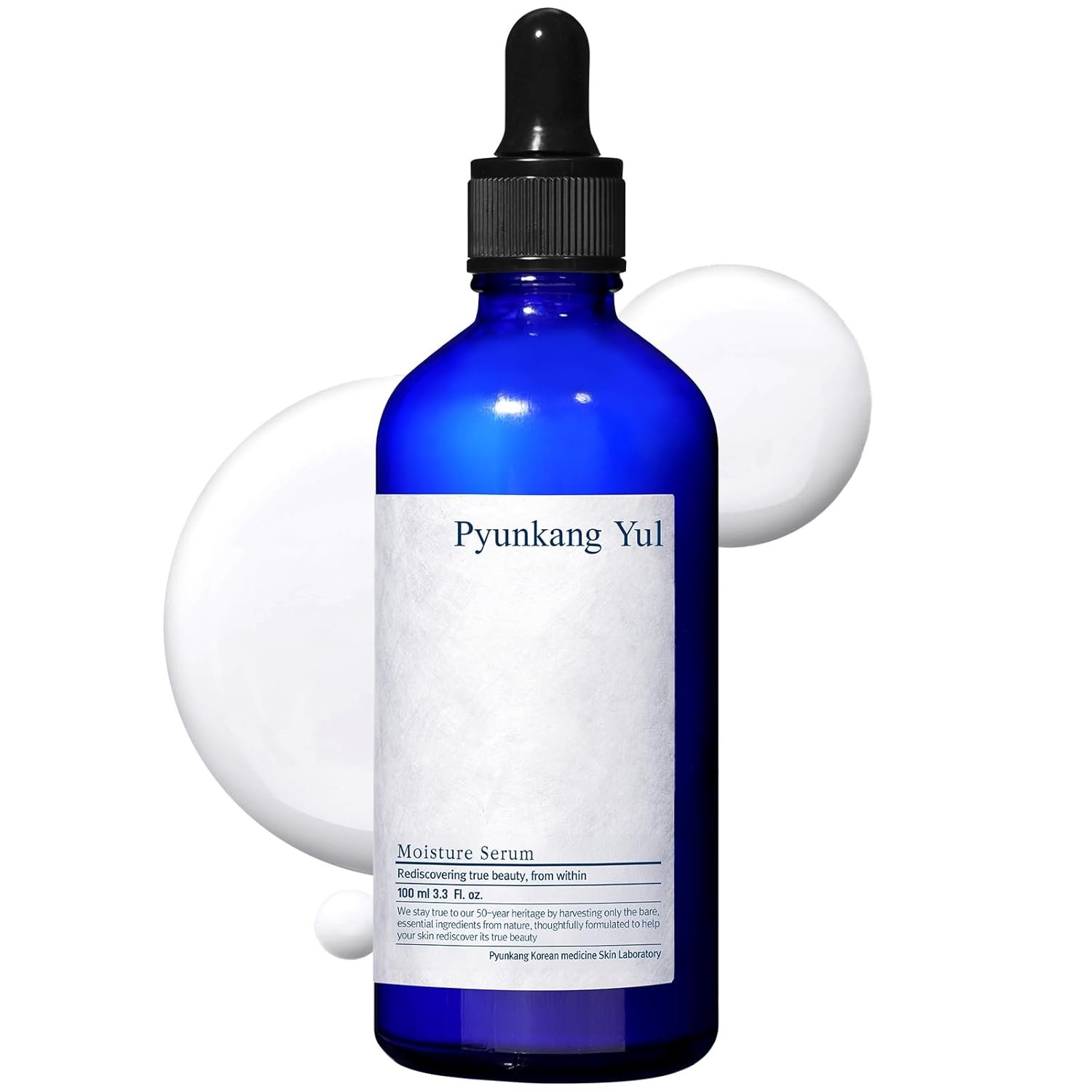PYUNKANG YUL Moisture Serum for Face – Korean Face Serum with Oriental herbs and Olive Oil giving Oil and Water Balance and Skin Calming Effect – Moisturizer for Oily and Combination Skin – 3.4 Fl Oz