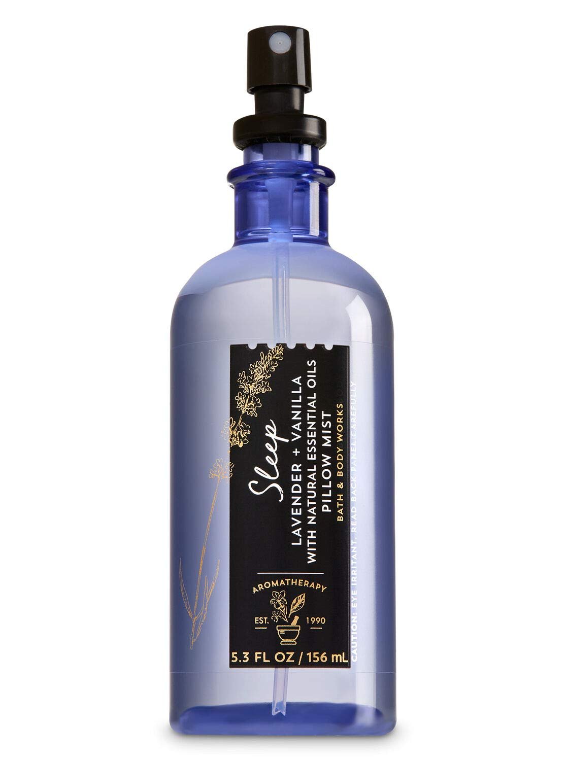 Bath and Body Works Aromatherapy Pillow Mist Lavender Vanilla (Retired Fragrance) 5.3 Fl Oz