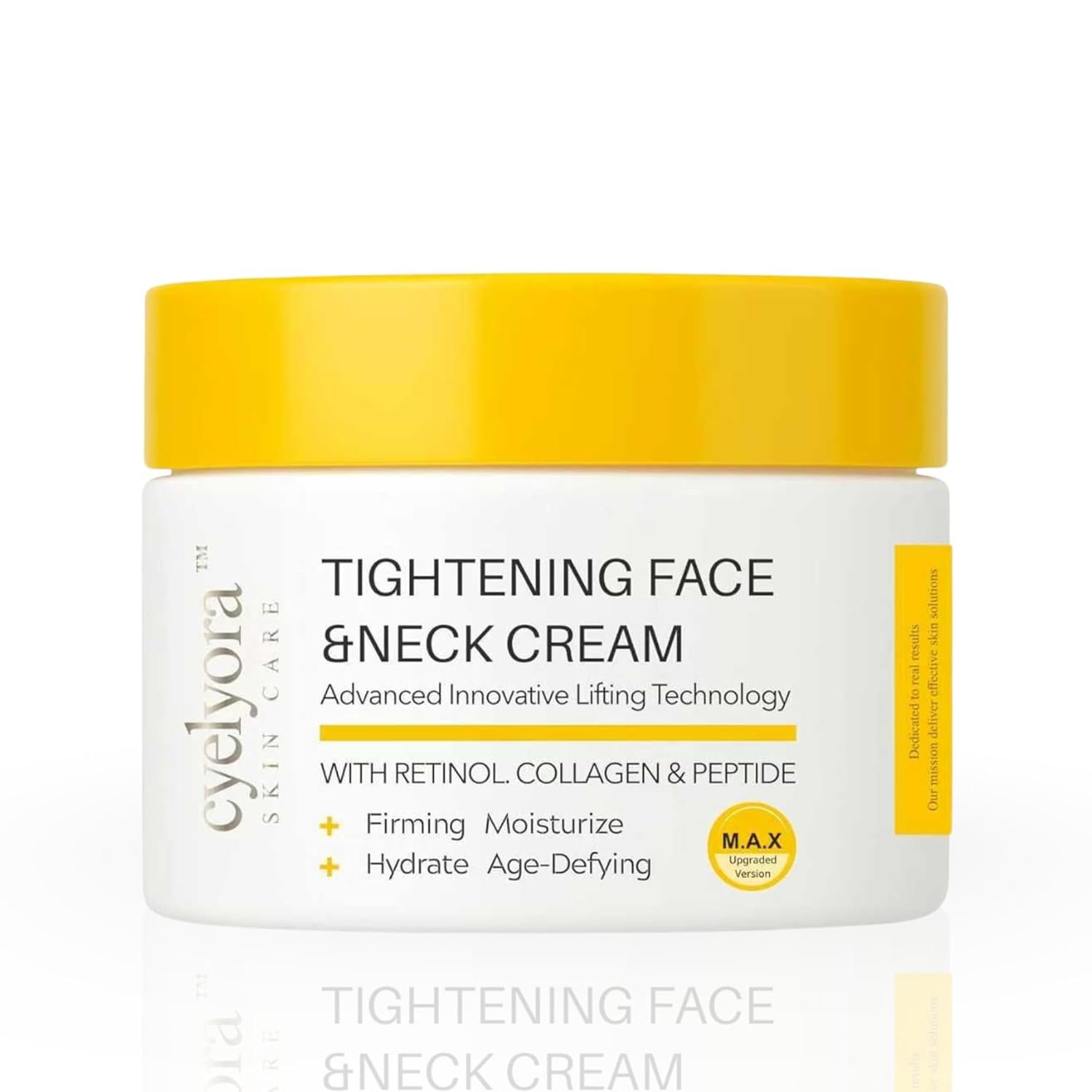 Neck Tightening Cream – Smoothing Cream for Fine Lines, Wrinkles – 100ml | Loose and Crepey Skin – Moisturizer for Neck, Chest & Face