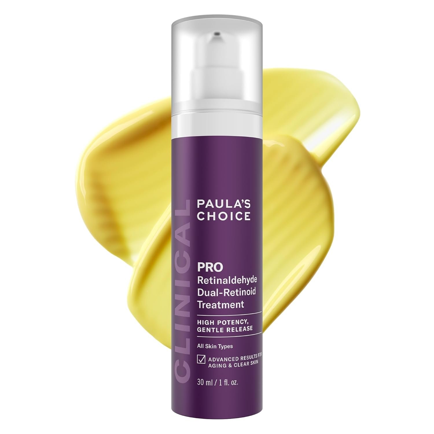 Paula’s Choice Pro Retinaldehyde Dual-Retinoid Face Serum Advanced Treatment, High Potency Anti-Aging Serum for Face, Breakout-Prone Skin, Radiance & Rough, Bumpy Texture, Fragrance-Free