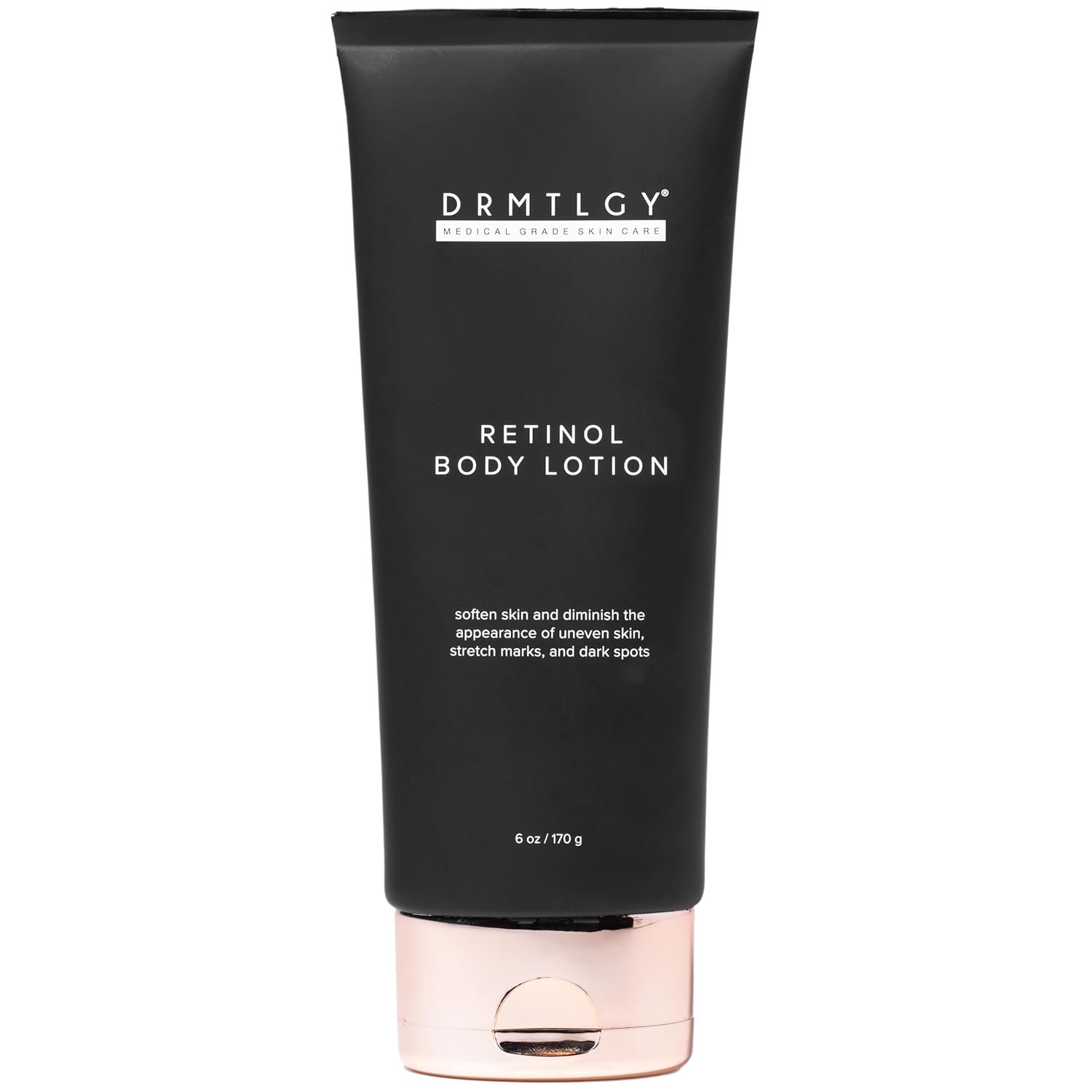 DRMTLGY Retinol Body Lotion – Firming Anti-Aging Body Cream for Crepey Skin, Stretch Marks & Sun-Damaged Skin – Hydrating Retinol Lotion with Ceramides & Shea Butter
