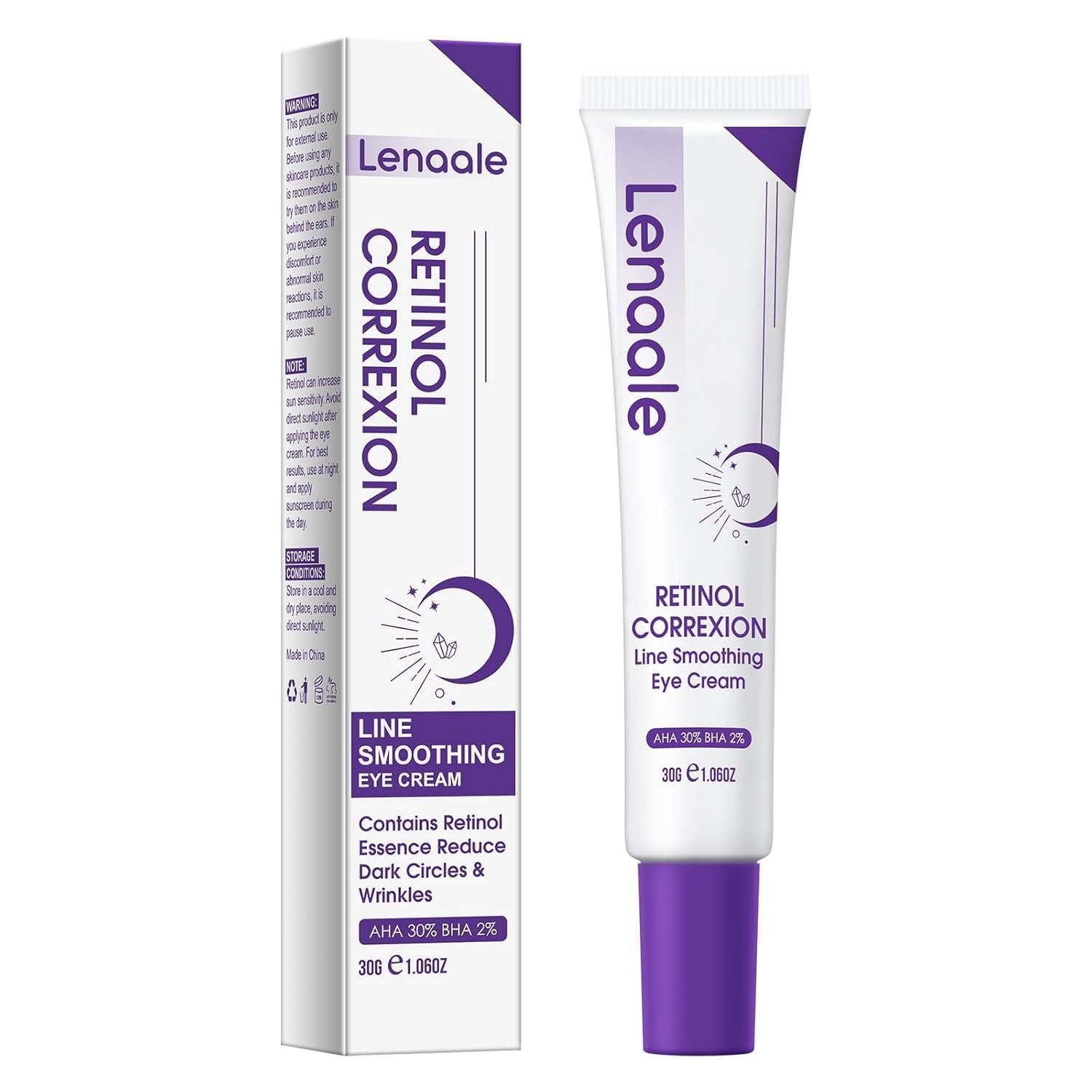 Eye Cream, Retinol Eye Cream for Dark Circles, Puffiness Anti Aging, with Hyaluronic Acid,123456