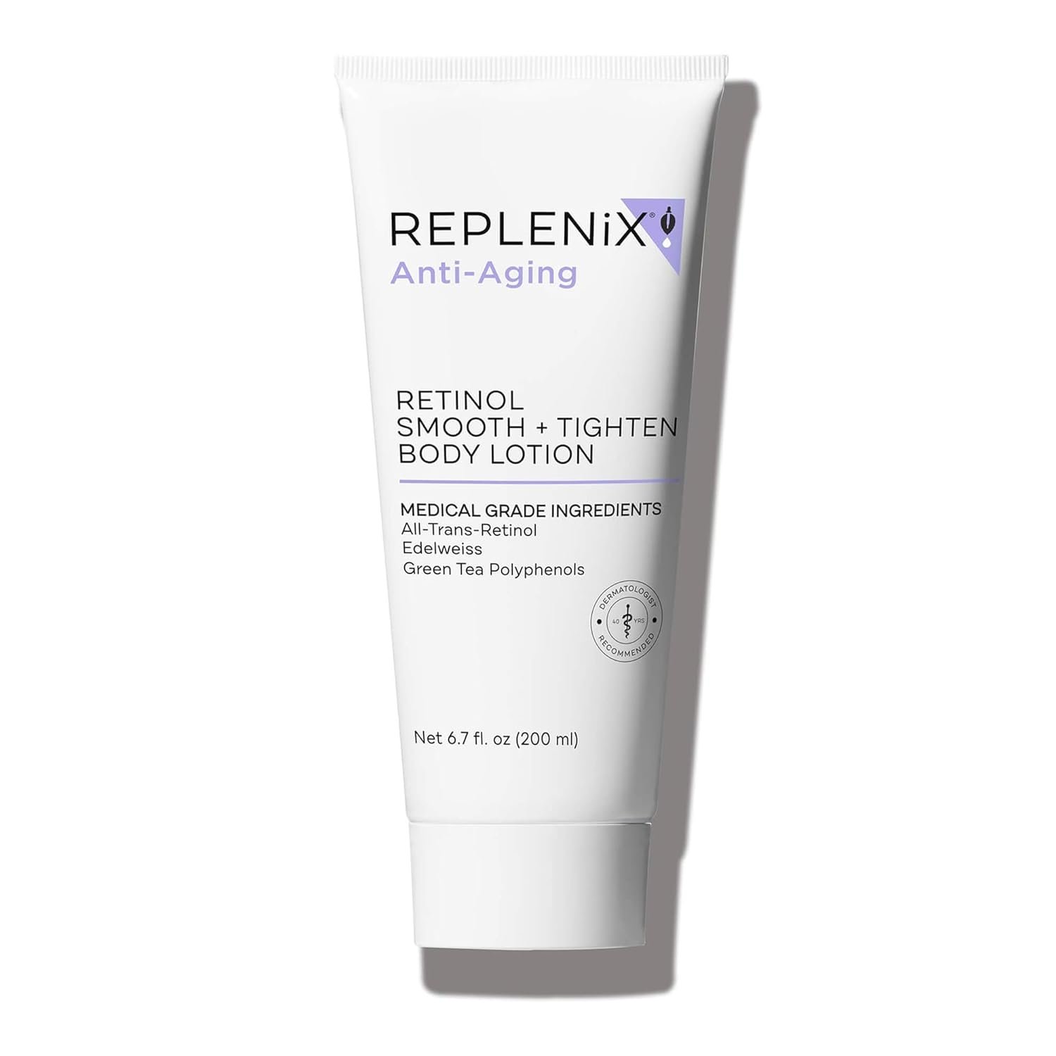 Replenix Retinol Smooth + Tighten Body Lotion, Medical-Grade Anti-Aging Brightening Body Cream for Cellulite & Sagging Skin (6.7 fl. oz)