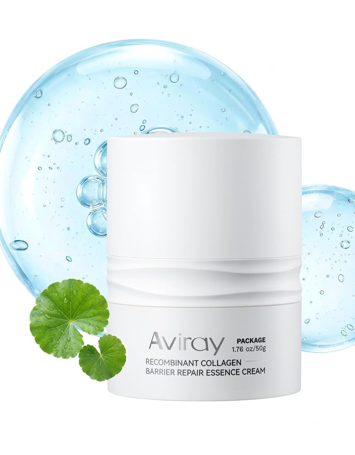 Recombinant Collagen Face Cream – Barrier Repair Moisturizer Cream with Panthenol Centella Licorice Complex for Hydrating Soothing Strengthening for Women & Men for Sensitive Skin S1-50G