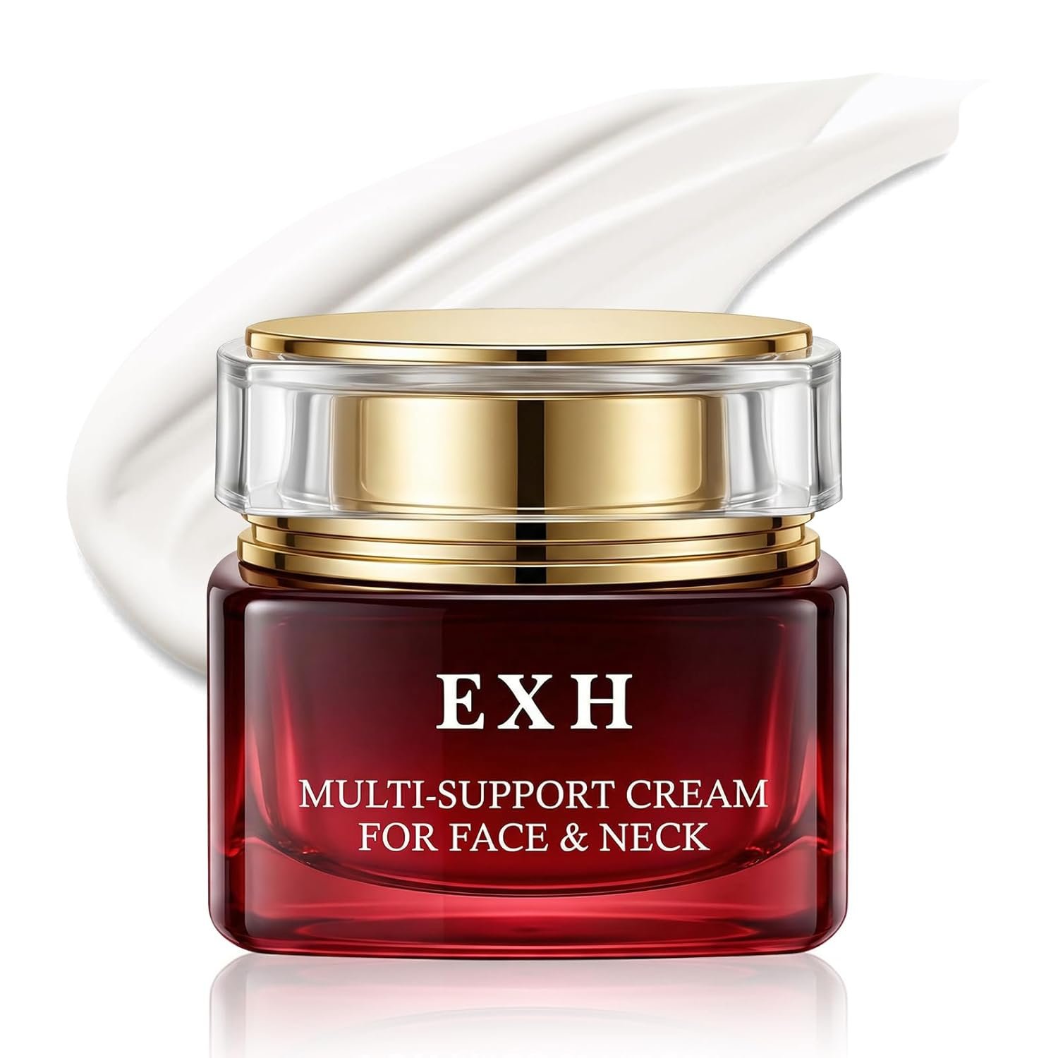 EXH Retinol Face Moisturizer Cream for Women, Anti Aging Collagen Cream with 5 Ceramides & Bifida for Face and Neck, Firming & Hydrating Night Cream, Reduces Fine Lines and Wrinkles, 1.76 Fl Oz