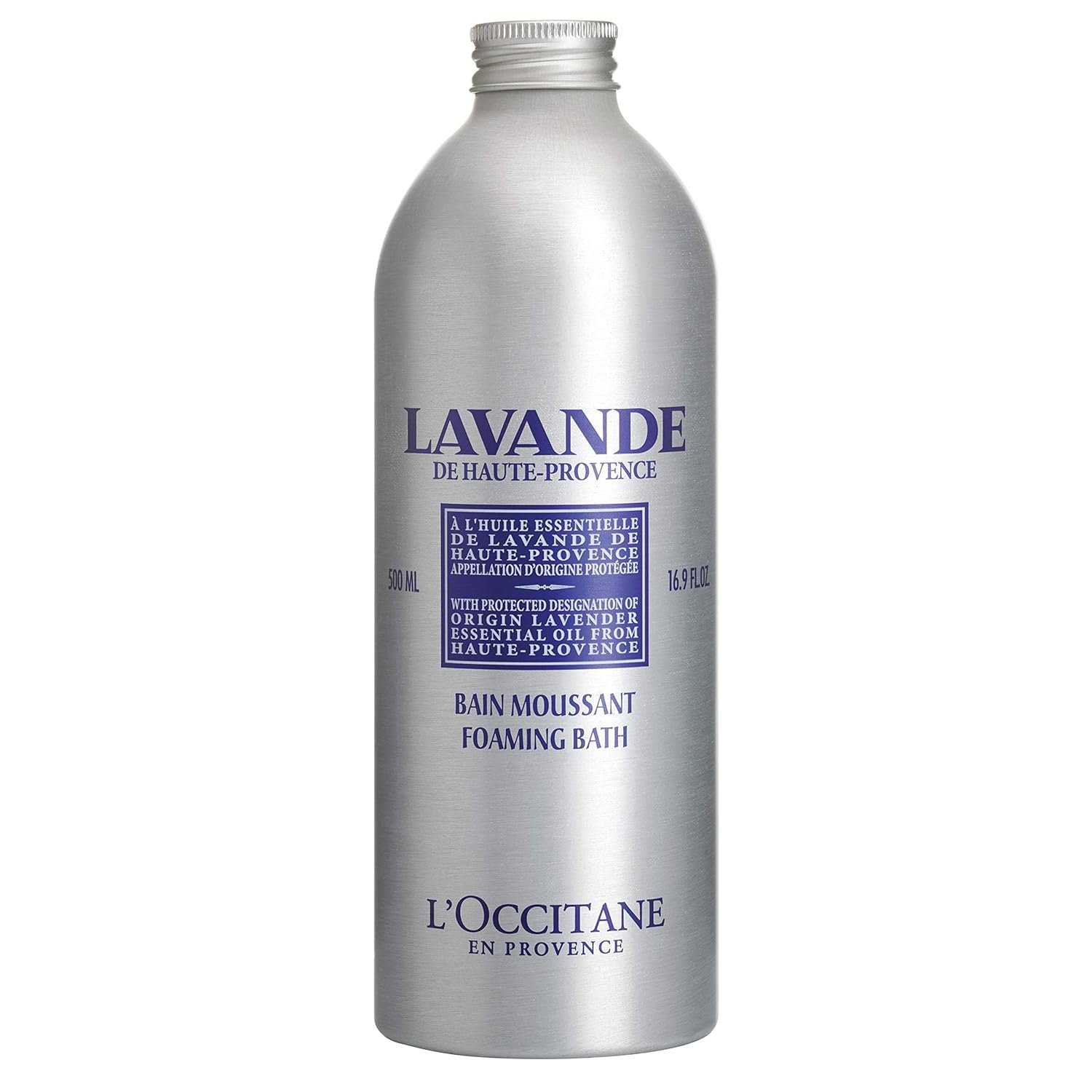 L’OCCITANE Foaming Bath: Relaxing Lavender, Comforting Shea, Beautifying Almond Milk, Citrusy Verbena, Cleansing Bubble Bath, 16.9 Fl. Oz