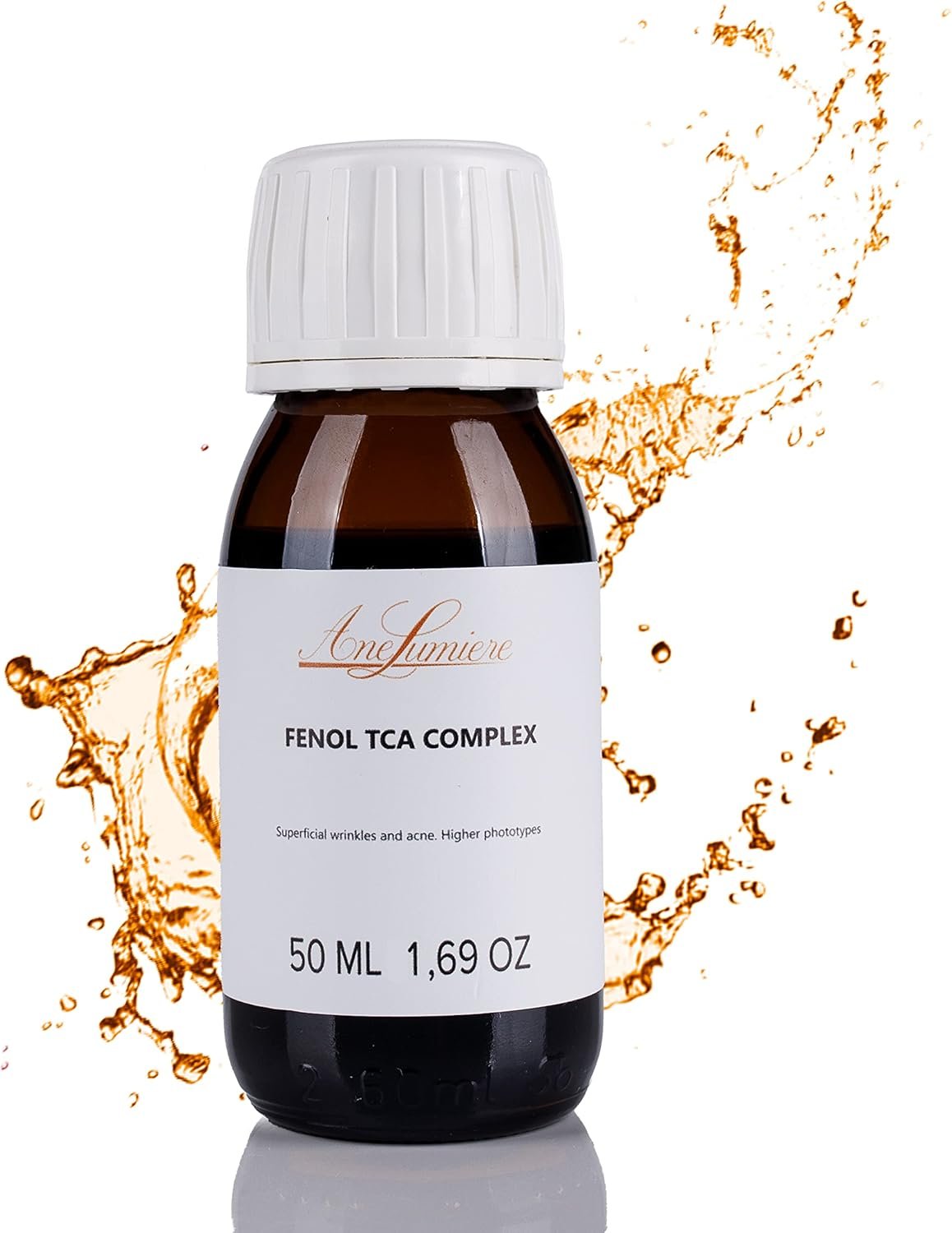 V Peel Glycolic Acid Chemical Peel 1.69oz AHA BHA Skin Peel with Phenol Vitamin C Almond Glycolic Salicylic Phytic Ferulic Retinol acids for face