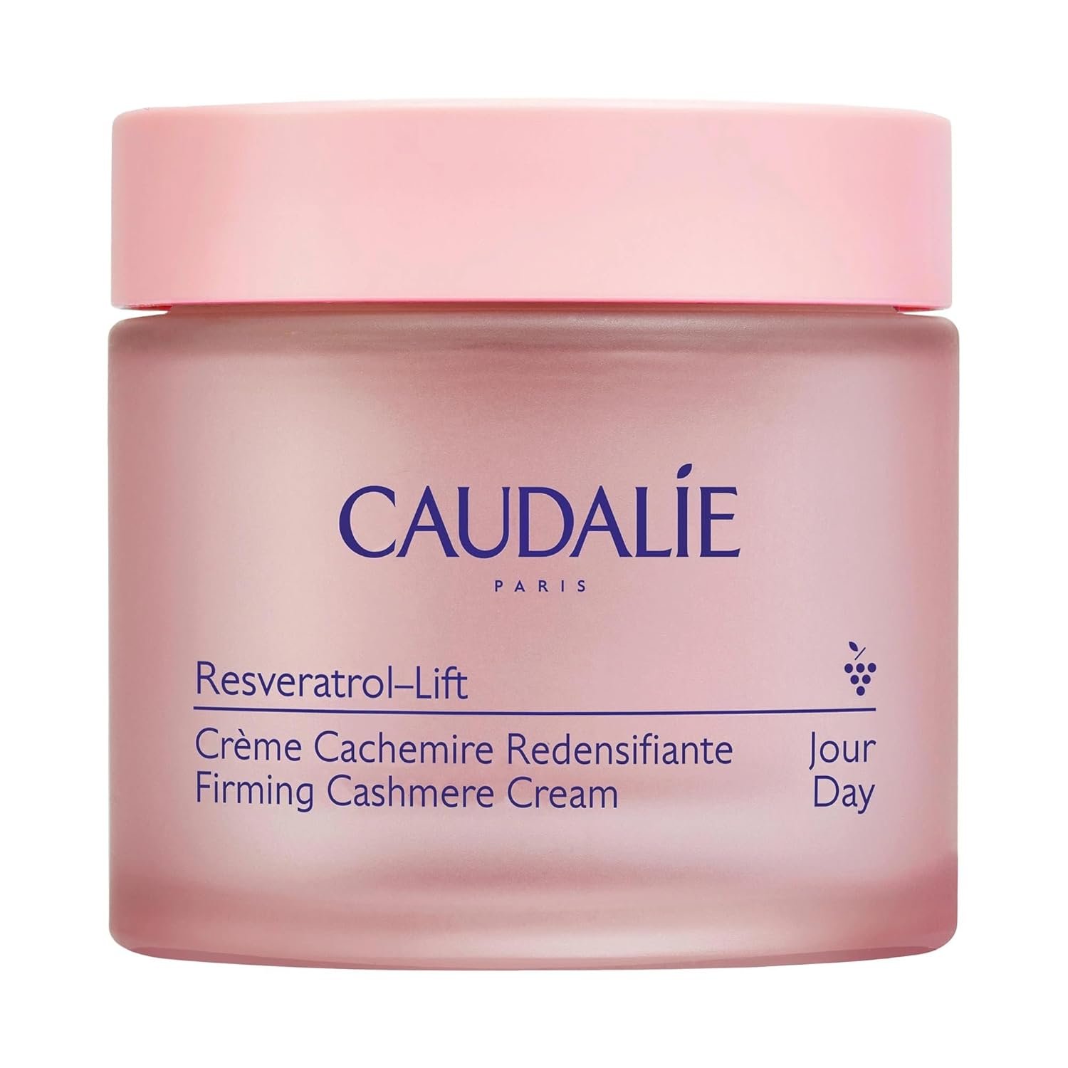 Caudalie Resveratrol-Lift Retinol Alternative Firming Cashmere Cream, Anti-Aging Moisturizer with Resveratrol, Hyaluronic Acid & Vegan Collagen, Refillable – 50 mL