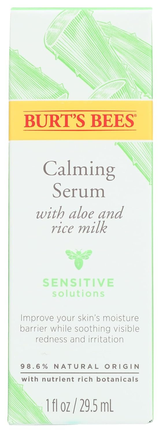 BURTS BEES Sensitive Anti Redness Calming Serum, 1 FZ