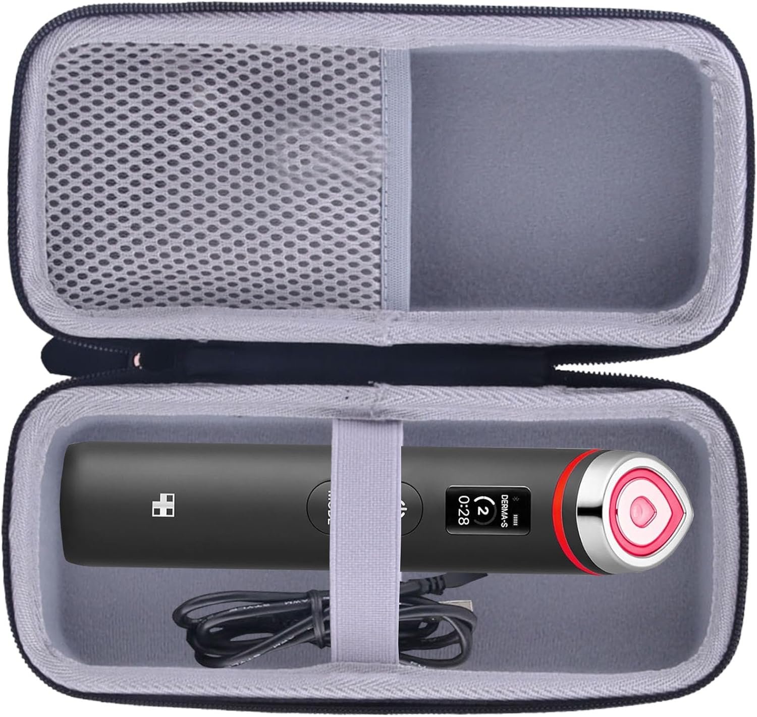 WERJIA Hard Carrying Case Compatible with Medicube Age-R Booster Pro，Mini Booster Pro