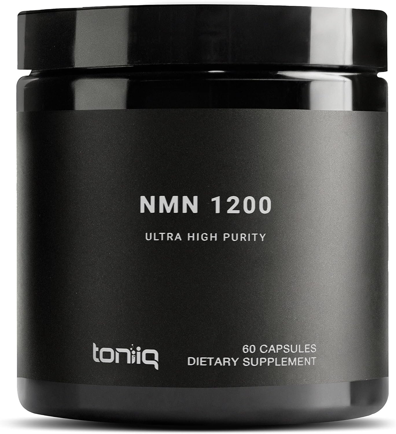 Toniiq NMN Supplement 1200mg – Third Party Tested Stabilized Capsules – 98% Highly Purified for NAD + – 60 Capsules Nicotinamide Mononucleotide Booster Supplement
